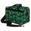 Rovicky R-TL15608 zöld-fekete mintás Wizz Air, Ryanair kabintáska,  utazótáska 40 x 25 x 20 cm