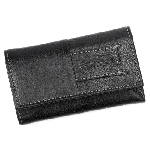 Money Kepper NO-BVA KEYBAG fekete bőr kulcstartó 11.5 x 7 x 2.5 cm