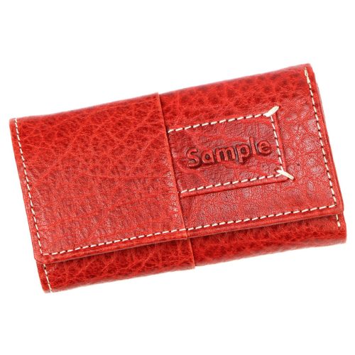 Money Kepper NO-BVA KEYBAG piros bőr kulcstartó 11.5 x 7 x 2.5 cm