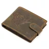 Money Kepper CCH 5600B kalapos koponya bőr pénztárca 13.3 x 10 x 2.5 cm