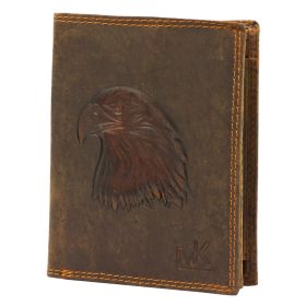   Money Kepper CCH 5601 solyom mintás bőr pénztárca 10 x 13 x 2.5 cm