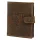Money Kepper CCH 5601B kalapos kopnya mintás motoros bőr pénztárca 10 x 13 x 2.5 cm