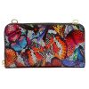 Gregorio G02 8823 MOT mintás női bőr pénztárca, mobiltartó 20 x 11 x 2.8 cm