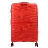 Jony piros ABS 3 részes keményfalú bőrönd szett 54/64/74 cm