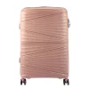 Jony  rosegold ABS 3 részes keményfalú bőrönd szett 54/64/74 cm