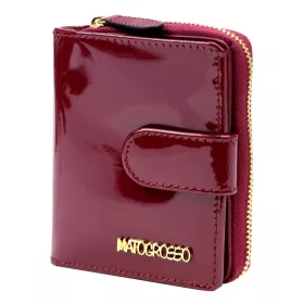   Mato Grosso 0820-57 RFID bordó női bőr pénztárca 9 x 11 x 3 cm