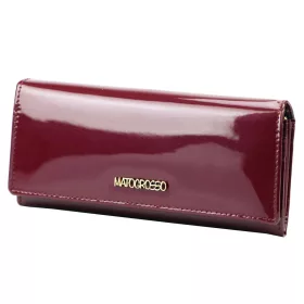   Mato Grosso 0946-57 RFID bordó női bőr pénztárca 18.5 x 9 x 4 cm