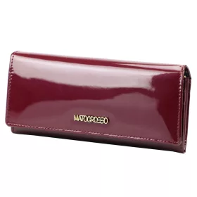   Mato Grosso 0946-57 RFID bordó női bőr pénztárca 18.5 x 9 x 4 cm