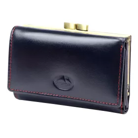   EL FORREST 579-34 RFID navy női bőr pénztárca 12 x 9 x 2.5 cm