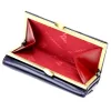 EL FORREST 579-34 RFID navy női bőr pénztárca 12 x 9 x 2.5 cm