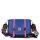 EGO kék női bőr válltáska, oldaltáska, crossbody 25 x 18 x 8 cm