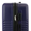 Pierre Cardin LISBONNE kék ABS 3 részes keményfalú bőrönd szett 57/67/78 cm