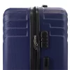 Pierre Cardin ISTANBUL MED10 x3 Z kék ABS 3 részes keményfalú bőrönd szett 55/65/75 cm