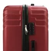 Pierre Cardin ISTANBUL MED10 x3 Z bordó ABS keményfalú 3 részes bőrönd szett 55/65/75 cm