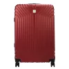 Pierre Cardin ISTANBUL MED10 x3 Z bordó ABS keményfalú 3 részes bőrönd szett 55/65/75 cm