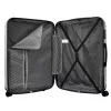 Pierre Cardin ISTANBUL MED10 x3 Z ezüst ABS keményfalú 3 részes bőrönd szett 55/65/75 cm