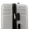 Pierre Cardin ISTANBUL MED10 x3 Z ezüst ABS keményfalú 3 részes bőrönd szett 55/65/75 cm