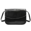Florence 5511 fekete női bőr válltáska, oldaltáska, crossbody 19 x 14 x 9 cm