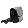 Florence 5511 fekete női bőr válltáska, oldaltáska, crossbody 19 x 14 x 9 cm