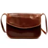 Florence 5511 barna női bőr válltáska, oldaltáska, crossbody 19 x 14 x 9 cm