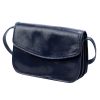 Florence 5511 navy női bőr válltáska, oldaltáska, crossbody 19 x 14 x 9 cm