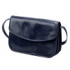 Florence 5511 navy női bőr válltáska, oldaltáska, crossbody 19 x 14 x 9 cm