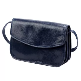  Florence 5511 navy női bőr válltáska, oldaltáska, crossbody 19 x 14 x 9 cm