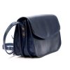 Florence 5511 navy női bőr válltáska, oldaltáska, crossbody 19 x 14 x 9 cm