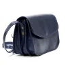 Florence 5511 navy női bőr válltáska, oldaltáska, crossbody 19 x 14 x 9 cm