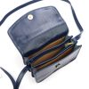 Florence 5511 navy női bőr válltáska, oldaltáska, crossbody 19 x 14 x 9 cm