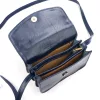 Florence 5511 navy női bőr válltáska, oldaltáska, crossbody 19 x 14 x 9 cm