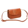 Florence 5511 barna női bőr válltáska, oldaltáska, crossbody 19 x 14 x 9 cm