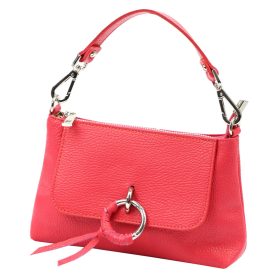   Luka 21-002 eper színű női bőr kézitáska, válltáska 24 x 14 x 7 cm