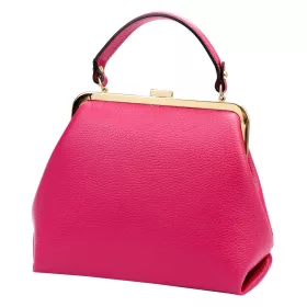   Luka 24-024 magenta női bőr kézitáska, válltáska 27 x 23 x 11 cm