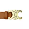 Gregorio BLT-001-105 konyakbarna női valódi bőr öv 105 x 2.5 cm