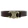 Gregorio BLT-001-105 sötétbarna női valódi bőr öv 105 x 2.5 cm
