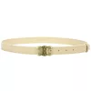 Gregorio BLT-001-95 táblás csatos bézs női valódi bőr öv 95 x 2.5 cm