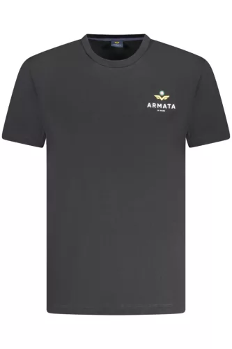 ARMATA DI MARE RÖVID UJJÚ FÉRFI FEKETE PÓLÓ