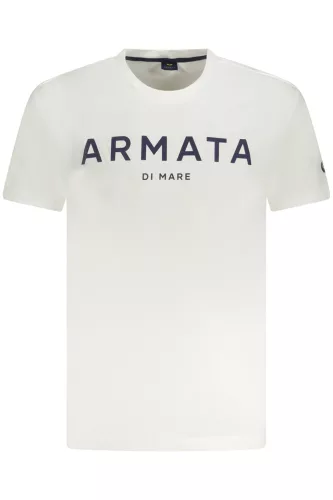 ARMATA DI MARE RÖVID UJJÚ FÉRFI PÓLÓ, FEHÉR