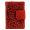 Gregorio BD02 D09 piros női bőr pénztárca 9.5 x 13.5 x 4 cm