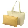Gregorio 1731 krém színű női bőr válltáska, shopper 43 x 31 x 15 cm
