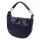 Luka 24-030 navy női bőr kézitáska, válltáska, oldaltáska 27 x 25 x 8 cm
