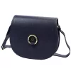 Florence 38 navy kék női bőr válltáska, oldaltáska 21 x 19 x 7.5 cm