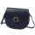 Florence 38 navy kék női bőr válltáska, oldaltáska 21 x 19 x 7.5 cm