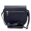 Florence 38 navy kék női bőr válltáska, oldaltáska 21 x 19 x 7.5 cm