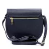 Florence 38 navy kék női bőr válltáska, oldaltáska 21 x 19 x 7.5 cm