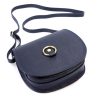 Florence 38 navy kék női bőr válltáska, oldaltáska 21 x 19 x 7.5 cm