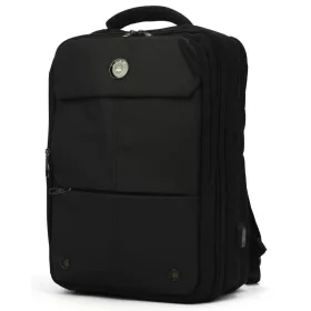   Ormi 5677 fekete uniszex laptoprekeszes hátizsák 24 x 48 x 32 cm