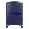 Pierre Cardin sötétkék keményfalú 3 db-os bőrönd szett 55/65/75 cm