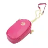 Gregorio 1734 magenta női bőr mobiltartó partytáska, válltáska 12 x 20 x 6 cm